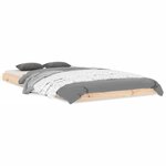 vidaXL Cadre de lit 100x200 cm bois de pin massif