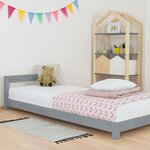 Lit enfant DREAMY 120 x 180 gris