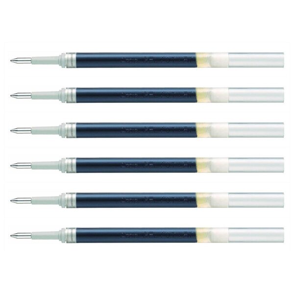 Recharge LR10 pour Roller encre gel ENERGEL Pointe 1 mm Trait 0 5mm Bleu x 6 PENTEL