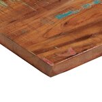vidaXL Dessus de table 90x20x3 8 cm rectangulaire bois massif récupéré