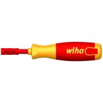 Wiha tournevis avec 6 porte-embouts électrique à fente liftup