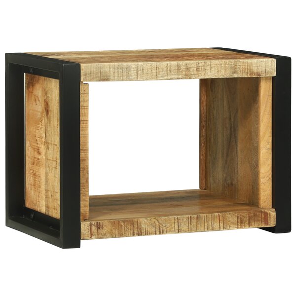 vidaXL Cube mural 55x35x40 cm en bois massif de manguier