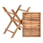 Table de jardin pliante RONDA avec plateau