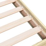 vidaXL Cadre de lit sans matelas chêne sonoma 140x200 cm