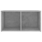 vidaXL Ensemble de meubles TV 8 Pièces Gris béton Bois d'ingénierie
