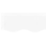 vidaXL Valance d'Auvent pour Cadre de 2 5 m Blanc 2 3x0 2 m