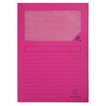 Paquet 50 Chemises À Fenetre Forever - 22x31cm - Couleurs Assorties - X 8 - Exacompta