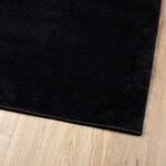 vidaXL Tapis OVIEDO à poils courts noir 120x170 cm