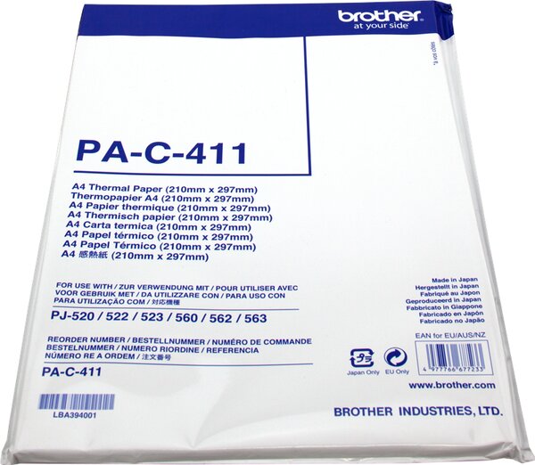 Brother PAC-411 - Papier Thermique - A4