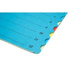 Classeur À 12 Compartiments A4 Avec Fermeture Élastique - Bleu - Biella