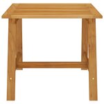 vidaXL Ensemble à manger de jardin 3 Pièces Bois d'acacia solide