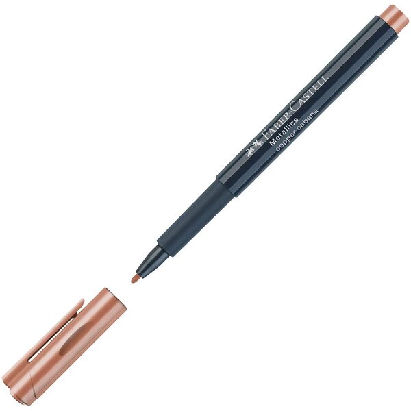 Marqueur Metallics Pointe Moyenne 1,5 mm Cuivre FABER-CASTELL
