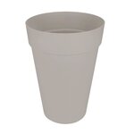Loft Urban Pot de fleurs rond Haut 35 - Gris Ø 34 x 45 cm