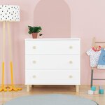 Commode enfant COMO blanc