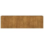 vidaXL Lit surélevé de jardin 280x40x80 cm acier corten
