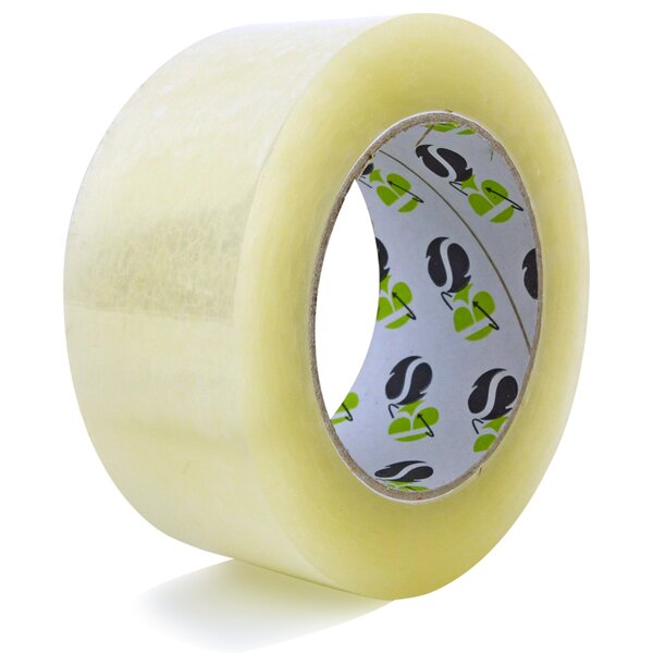 Ruban adhésif polypropylène silencieux 6 rouleaux – 48 mm x 100 m  Transparent – Bulteau Systems