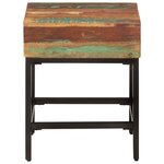 vidaXL Table d'appoint 40x30x51 cm Bois massif de récupération