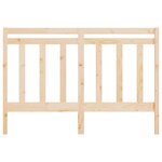 vidaXL Tête de lit 146x4x100 cm Bois massif de pin