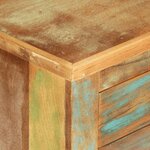 vidaXL Buffet 68x35x55 cm bois massif de récupération