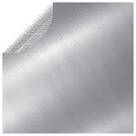 vidaXL Couverture de piscine Argenté 381 cm PE