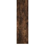vidaXL Bibliothèque/Meuble TV chêne fumé 36x30x114cm bois d'ingénierie