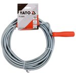 Yato tarière de vidange 10 m x 9 mm rouge
