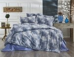 Parure de lit bleue TREE 140 x 200 cm