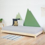 Lit simple TEENY 90 x 160 verni