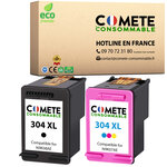 Cartouche 304XL Pack de 2 Compatibles Comete, Entreprise Française