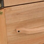 vidaXL Armoire à tiroirs bois de sapin massif 91x35x73 cm