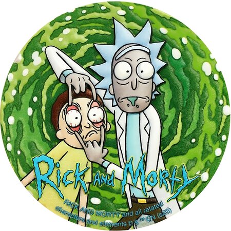 RICK AND MORTY 2 Once Argent Monnaie 5 Dollars Niue 2023