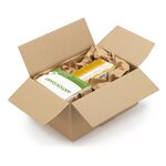 5 cartons d'emballage 25 x 25 x 19 cm - Simple cannelure