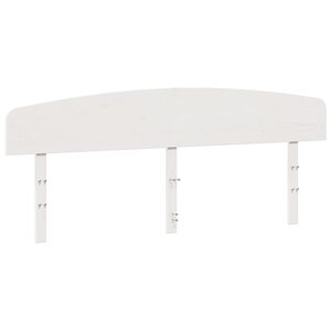 vidaXL Tête de lit blanc 200 cm bois massif de pin
