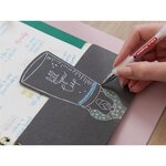 Roller Encre Gel Grip 2185 Noir Pointe 0 7 mm x 10 EDDING