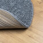 vidaXL Tapis shaggy PAMPLONA poils longs moderne bleu Ø 280 cm