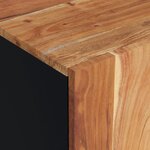 vidaXL Meuble TV 105x33 5x46 cm bois d'acacia solide et d'ingénierie