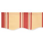 vidaXL Valence de store pour cadre de 2 5 m Multicolore 2 3x0 2 m
