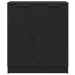 Buffets vidaXL 3 Pièces Bois d'ingénierie Noir