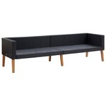 Salon de jardin meuble d'extérieur ensemble de mobilier 3 pièces avec coussins résine tressée noir 02_0016011