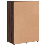 vidaXL Buffets 2 Pièces chêne marron 60x31x84 cm bois d'ingénierie