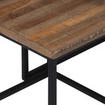 vidaXL Tables basses gigognes 3 Pièces bois massif de teck