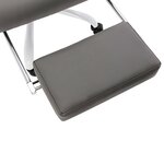 Chaise fauteuil siège de bureau informatique étude de massage similicuir gris 02_0024010