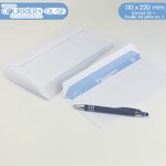 Lot de 500 Enveloppes blanches DL - gamme Courrier+ (sans fenêtre)