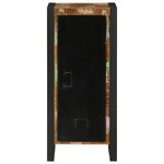 vidaXL Cabinet Mural de Salle de Bain 40x35x90 cm Bois Massif Récupéré