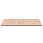 vidaXL Dessus de table 100x60x1 5cm rectangulaire bois massif de hêtre