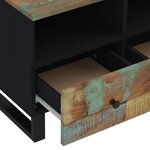 vidaXL Meuble TV 70x33x46 cm Bois massif de récupération