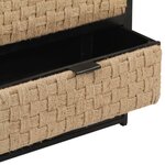 vidaXL Table de chevet 40x30x50 cm Bois de manguier massif