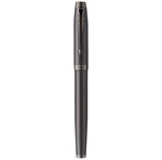 Stylo roller Parker IM Monochrome  Gris acier  encre noire  Coffret cadeau