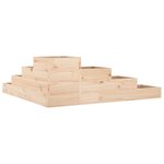vidaXL Jardinière 4 niveaux 106x104 5x36 cm bois de pin massif