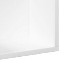vidaXL Armoire murale blanc 75x18x16 5 cm bois d'ingénierie